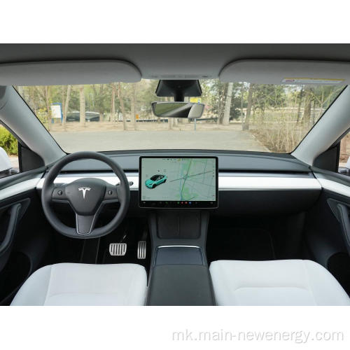 2023 Нов модел луксузен брз електричен автомобил Mn-Tesla-Y-2023 нов енергетски електричен автомобил 5 седишта Ново пристигнување Ленг